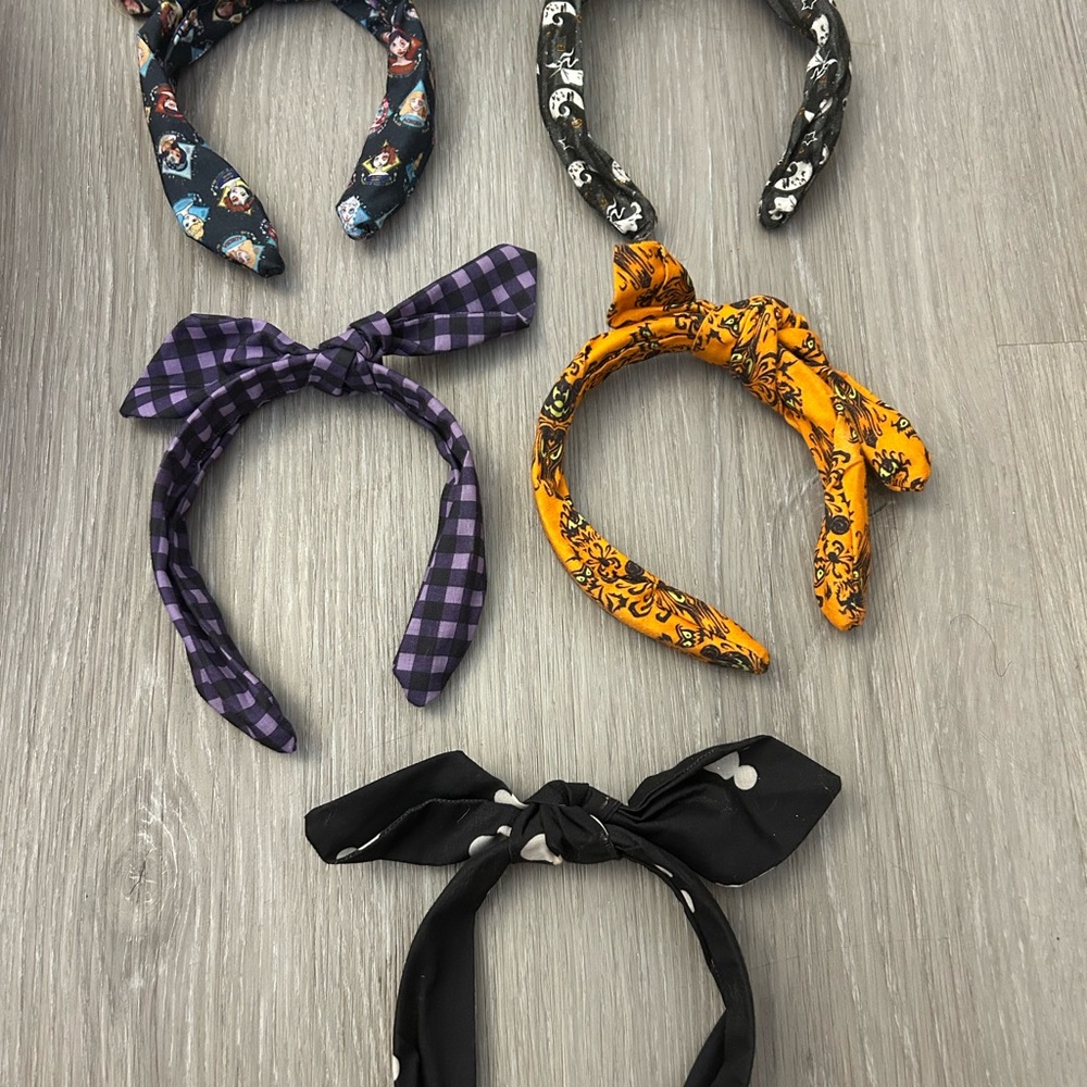 Set (5) Colorful Kids Halloween Headband